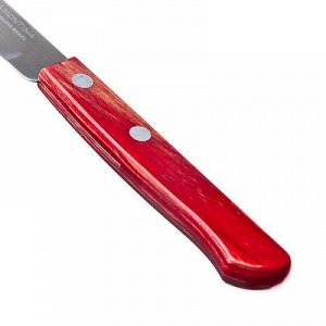 Нож кухонный 5"(длина лезвия 12,7см, деревянная ручка) Tramontina
