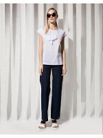 206 - 2SS1700 - 253 - 02LZ036NV. 42/XS Брюки, жен., синий джинс, Personage Sport