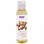 Now Foods, Solutions, Касторовое Масло, 4 жидких унции (118 мл)