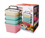 Ланчбокс &quot;CIMELAX JUMBO COOK&quot; из 4-х контейнеров с крышками