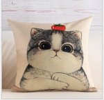 наволочка кот