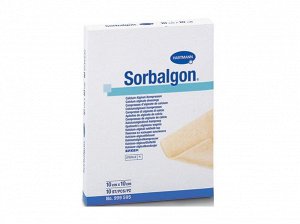 Повязка Повязка Sorbalgon 5*5 см из волокон кальция-альгината, Германия