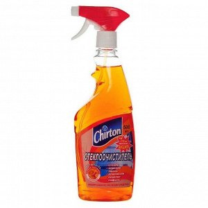 CHIRTON Средство для мытья стекол и зеркал  c распылителем Апельсин, 500 мл