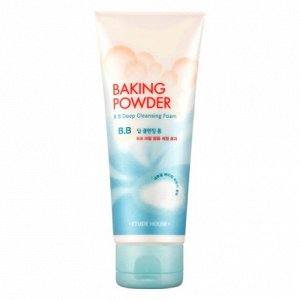 Etude Очищающая пенка для снятия ББ-крема Baking Powder B.b Deep Cleansing Foam, 160 гр