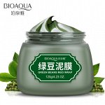 BIOAQUA Грязевая маска для лица с зелеными бобами, 120 г (срок 20.10.2024г)