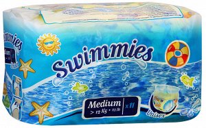 Детские трусики для плавания Swimmies Medium (12+ кг) 11 шт