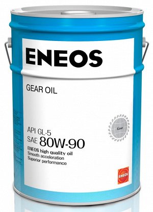 Масло трансмиссионное ENEOS GEAR GL-5 80W90 20л