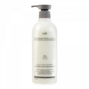 Шампунь увлажняющий без силикона Moisture Balancing Shampoo от LADOR