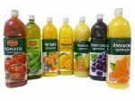 Напиток сокосодерж. Манго с мякотью 20% ТМ &quot;Lotte&quot; 1,5 л.1/6