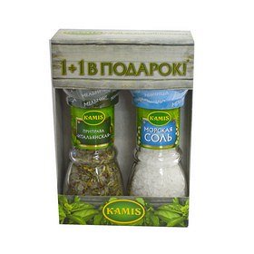 Kamis ПРОМО Приправа Итальянская+Морская соль (Польша) карт.кор. 143г 1/10