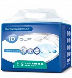 Подгузники для взрослых iD SLIP S  14шт