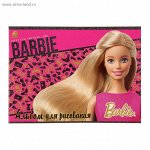 Альбом для рисования А4, 40 листов на скрепке Barbie, двойной УФ-лак