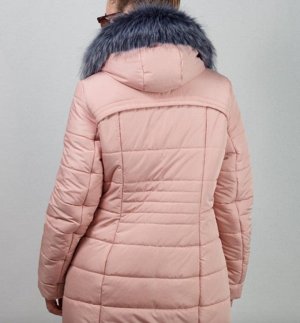 Удлиненное пальто зимнее