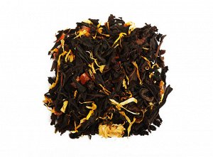 чай В состав входит смесь классических сортов чёрного чая, ароматные цукаты, календула, хризантема, ароматические масла.