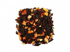 чай Смесь классических сортов чёрного чая, цукаты, цедра апельсина, лепестки сафлора, ароматические масла.