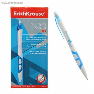 Ручка шариковая автомат Erich Krause XR-30 стержень синий EK 17721