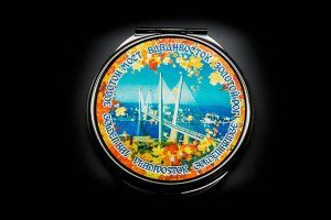 483 З-06 зеркало "Владивосток"(круглое)