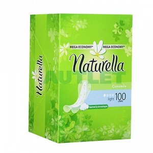 NATURELLA Женские гигиенические прокладки на каждый день Camomile Light 100шт