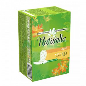 NATURELLA Женские гигиенические прокладки на каждый день Calendula Tenderness 100 шт