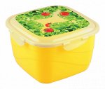 КОНТЕЙНЕР ДЛЯ ПРОДУКТОВ С ДЕКОРОМ Click&amp;Lock 3,0 Л(желтый)