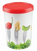 БАНКА С ЗАВИНЧИВАЮЩЕЙСЯ КРЫШКОЙ С ДЕКОРОМ 1,6Л