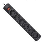 Фильтр сетевой Defender DFS-151 (6 розеток; 1,8 м) черный