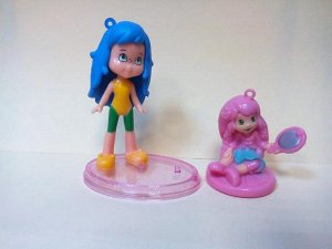 Набор фигурок девочек из мультфильма "Ягодный пирог: Шарлотта-земляничка"