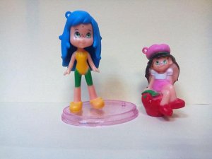 Набор фигурок девочек из мультфильма "Ягодный пирог: Шарлотта-земляничка"