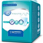 Подгузники-трусы iD Pants  для взрослых M 10шт. 80-110см