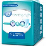 Подгузники-трусы iD Pants  для взрослых  L 10шт. 100-135см