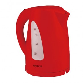 Чайник 11029-ZM Чайник ZIMBER, пластиковый, дисковый, 1.7 л, красный