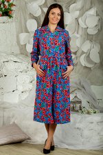 Халат женский, модель 104,фланель