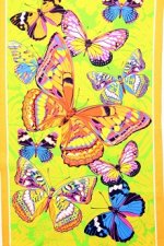 Полотенце вафельное Бабочки 150*75