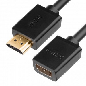 Удлинитель v1.4 HDMI-HDMI, OD7.3mm, 30/30 AWG, ферритовое кольцо, позолоченные контакты, Ethernet 10.2 Гбит/с, 1