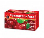 Чай Принцесса Гита РОТ ТЕА пакет б/ярл Вишня (Индия) 1,5г 1/24/36