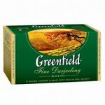 Чай Гринфилд Fine Darjeeling tea термосаше 2г 1/25/15
