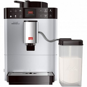 Кофемашина F 570-101_6736040  Кофемашина Melitta Caffeo F 570-101 Varianza CSP серебро. 10 рецептов кофейных напитков: +
2-камерный контейнер для зерен: нет
All-in-One отверстие для вывода кофе со све