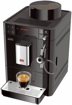 Кофемашина 21548 Кофемашина Caffeo F 531-102 Passione Onetouch черная MELITTA. Тип используемого кофе: зерновой.
Максимальное давление: 15 бар.
Мощность: 1450 Вт.
Одновременное приготовление двух чаше