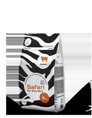 SAFARI Adult Dog Midi LAMB  для взрослых собак средних пород ЯГНЕНОК, 3 кг