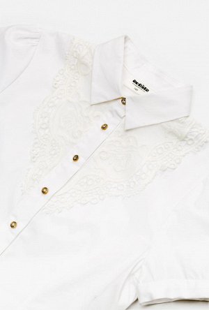Блузка детская для девочек Gestia белый