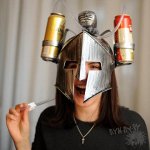 Пивная каска &quot;Рыцарь&quot;