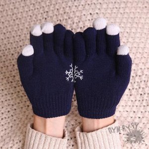 Touch-перчатки "Снежинка в ладонях"