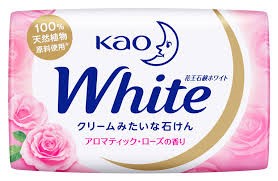 KAO «White» Увлажняющее крем-мыло для тела , с ароматом Розы