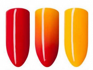 гель лак Термо-лак – покрытие для ногтей, которое меняет свой цвет в зависимости от температуры окружающей среды.В составе данного продукта присутствуют специальные термочувствительные ингредиенты. До