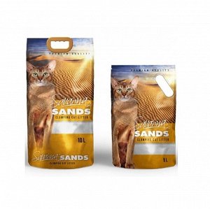 SAVANNA SANDS 10л без запаха наполнитель д/кош комкующийся 7,6кг (1/3)