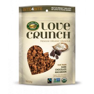 Love Crunch® Dark Chocolate Macaroon Органическая Премиум Гранола с темным шокол. и кокос. стр 325гр