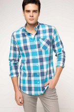 Modern Fit Tek Cep G?mlek