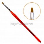 Кисть для наращивания ногтей гелем №4 Planet Nails