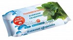 Влажные салфетки с экстрактом мяты «Care point»