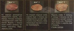 Рибай (минутный стейк) Мираторг Choice травяной откорм.